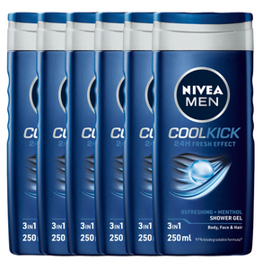 Nivea Men Cool Kick Shower Gel Voordeelverpakking