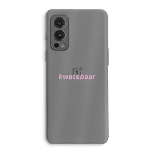 kwetsbaar: OnePlus Nord 2 5G Transparant Hoesje