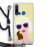 Ice cream: Huawei P20 Lite (2019) Transparant Hoesje met koord