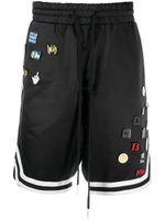 Haculla short de sport à détails de pins - Noir