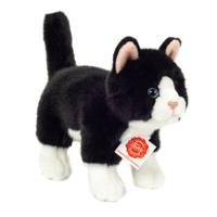 Hermann Teddy Knuffeldier kat/poes - pluche - premium kwaliteit - 20cm