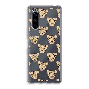 Tijger: Sony Xperia 5 Transparant Hoesje