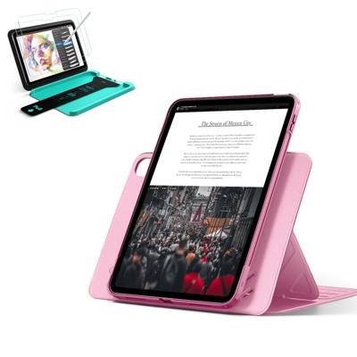iPad 11" (A16) 2025 Bundle Shift Magnetic Case & Armorite® Paper-Feel Protection - Pink
