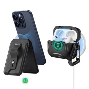 Cyber FlickLock Everyday-Carry Bundle for AirPods Pro (2023/2022/2019) Black