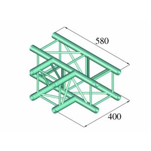 Alutruss DQ4-PAT35 T-Stuk