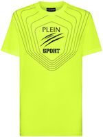 Plein Sport t-shirt en coton à logo imprimé - Jaune - thumbnail