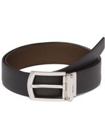Prada ceinture réversible en cuir saffiano - Noir Prada ceinture réversible en cuir saffiano - Noir