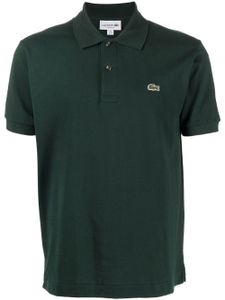 Lacoste chest logo-patch polo shirt - Vert