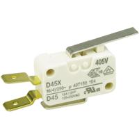 ZF D45U-V3LD Microschakelaar D45U-V3LD 250 V/AC 16 A 1x aan/(aan) Moment 1 stuk(s)