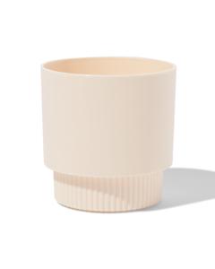 HEMA Bloempot 12x13cm Plastic Beige