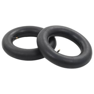 vidaXL Kruiwagenbinnenbanden 2 st 3.50-8/16x4/4.00-8/400x100 rubber