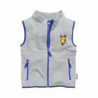 Playshoes fleece vestje muis grijs Maat