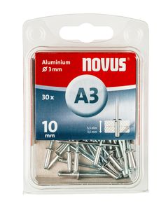 Novus Blindklinknagel A3 X 10 Alu SB | 30 stuks - 045-0022 045-0022