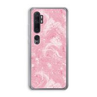 Abstract Painting Pink: Xiaomi Mi Note 10 Pro Transparant Hoesje