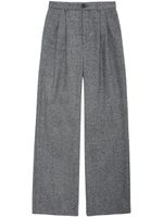 ANINE BING pantalon Carrie à coupe ample - Gris - thumbnail