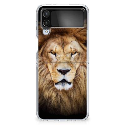 Samsung Galaxy Z Flip 4 | TPU Hoesje | Leeuw