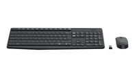 Logitech MK235 toetsenbord RF Draadloos QWERTY US International Grijs - thumbnail