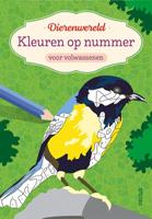 Kleuren op nummer voor volwassenen - Dierenwereld (Paperback)