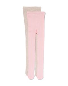 HEMA Kinder Maillots Met Katoen - 2 Paar (roze)