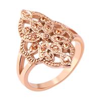 Ring Met roségoud verguld chirurgisch staal Ringen - thumbnail