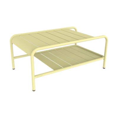 Fermob Luxembourg tuintafel laag 90x55 cm Frosted Lemon