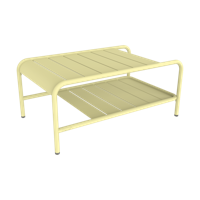 Fermob Luxembourg tuintafel laag 90x55 cm Frosted Lemon