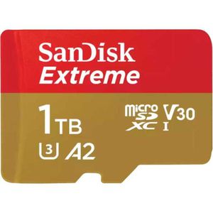 Extreme microSDXC 1 TB Geheugenkaart