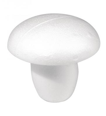 Rayher hobby DIY piepschuim paddestoel - 13 cm - wit - Knutselen - materialen