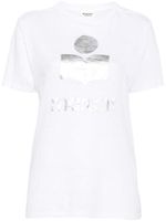 MARANT ÉTOILE t-shirt Zewel en lin à logo imprimé - Blanc - thumbnail