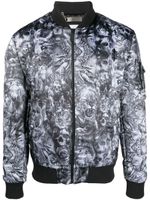 Philipp Plein veste bomber à imprimé Tatto - Noir - thumbnail