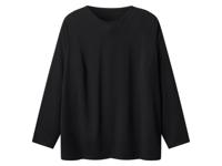 esmara Dames thermoshirt - Plus size (Zwart, 3XL (56/58))