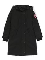 Canada Goose Kids doudoune à patch logo - Noir - thumbnail