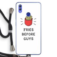 Fries before guys: Honor Note 10 Transparant Hoesje met koord