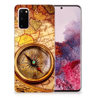 Samsung Galaxy S20 | Silliconen Back Cover | Kompas