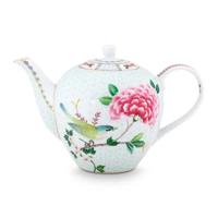 Teapot L Blushing Birds White 1.6 ltr - thumbnail