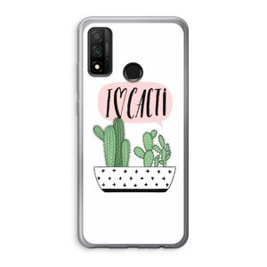 I love cacti: Huawei P Smart (2020) Transparant Hoesje