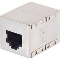 Renkforce RJ45 Netwerk Adapter CAT 6 [1x RJ45-bus - 1x RJ45-bus] Metaal - thumbnail