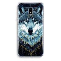 Darkness Wolf: Samsung Galaxy J3 (2017) Transparant Hoesje Darkness Wolf: Samsung Galaxy J3 (2017) Transparant Hoesje