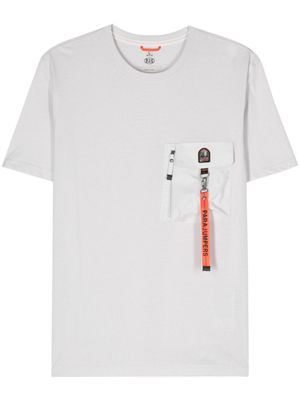 Parajumpers t-shirt à détail de pendentif - Gris