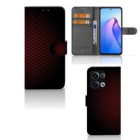 OPPO Reno8 Pro | Telefoon Hoesje | Geruit Rood