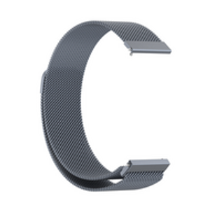 Garmin Venu / Sq / Sq2 / 2 plus - Milanese bandje - Space Grey