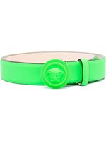 Versace ceinture en cuir à boucle Medusa - Vert