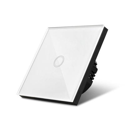 Verzonken One-Way Touch schakelaar sensor Control lamp schakelaar (wit)