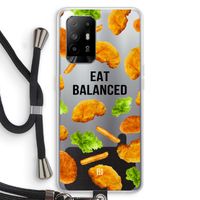 Eat Balanced: Oppo A95 5G Transparant Hoesje met koord