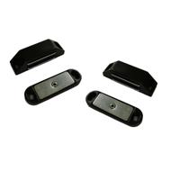 Magneetsnapper - 2x - 6 x 1,6 cm - deurstoppers - deurmagneet