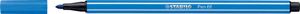 STABILO Pen 68 viltstift, donkerblauw