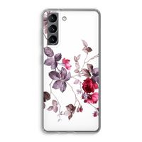 Mooie bloemen: Samsung Galaxy S21 Transparant Hoesje