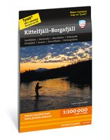 Wandelkaart Fjällkartor 1:100.000 Kittelfjäll - Borgafjäll | Zweden |