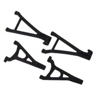 Suspension arm set, front (includes upper right & left and lower right & left arms) (1/16 E-Revo) - thumbnail