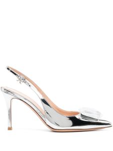 Gianvito Rossi escarpins Jaipur à bride arrière 90 mm - Argent